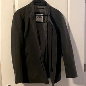 COPY - Zara Stylish Grey Overcoat